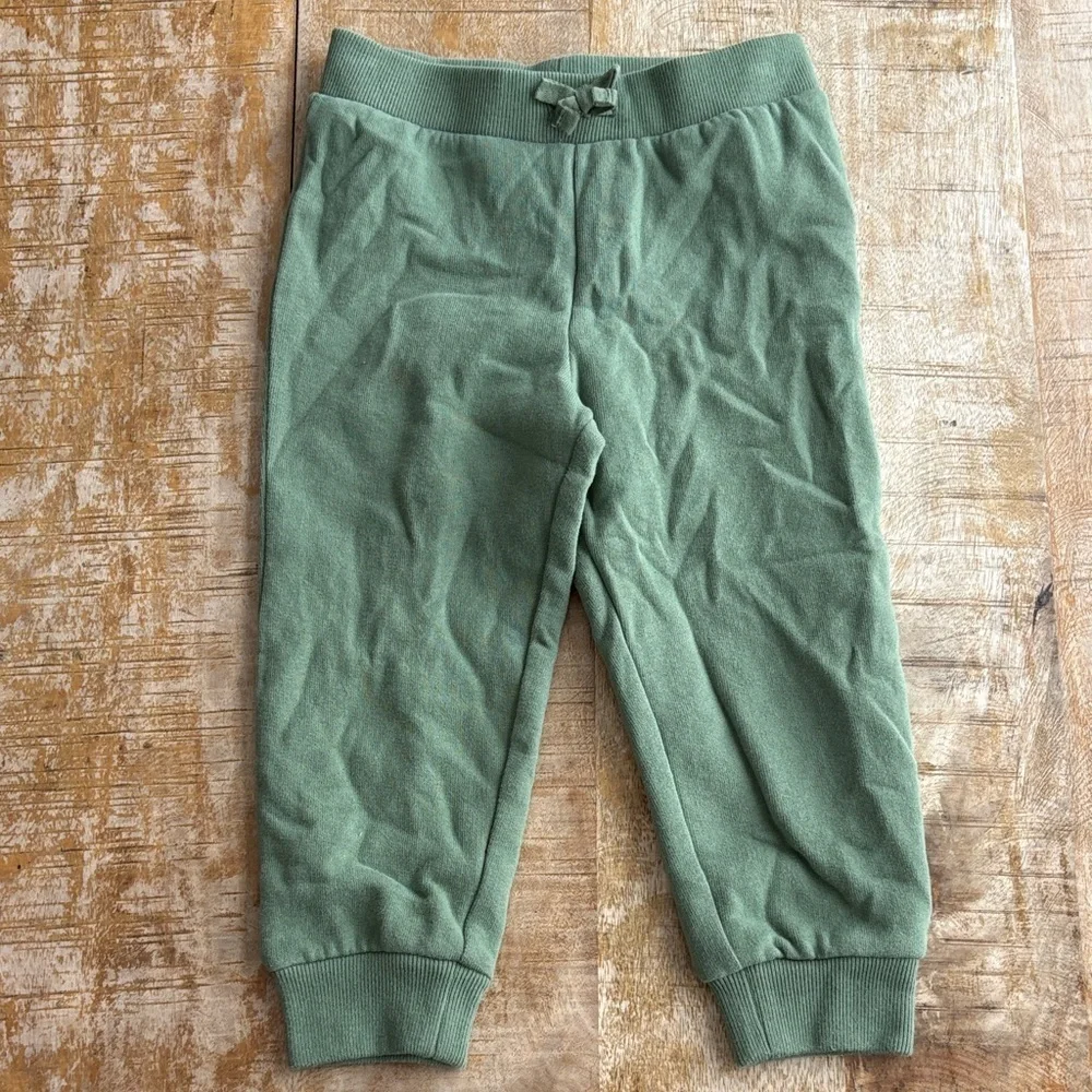 Ralph Lauren Girls Green Jogger Pants 24m